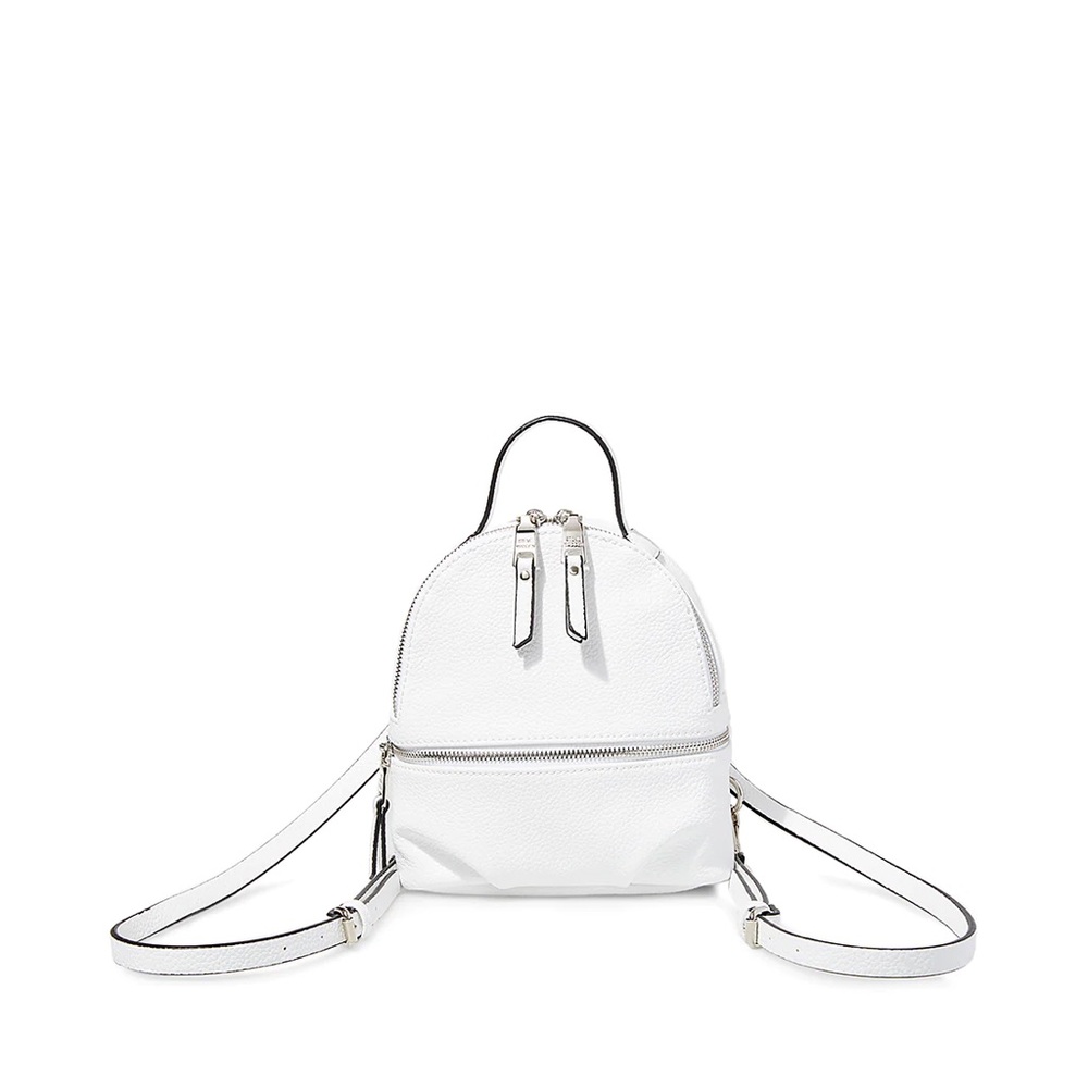 BJACKI white steve madden mini backpack